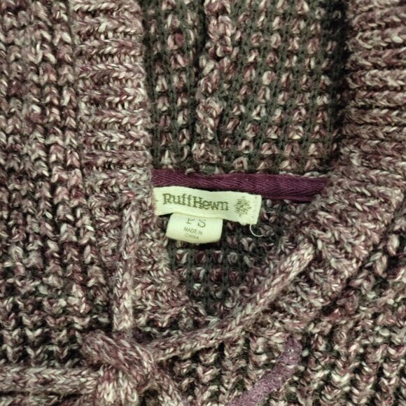 Ruff Hewn Hooded Sweater Size Medium - Picture 3 of 3